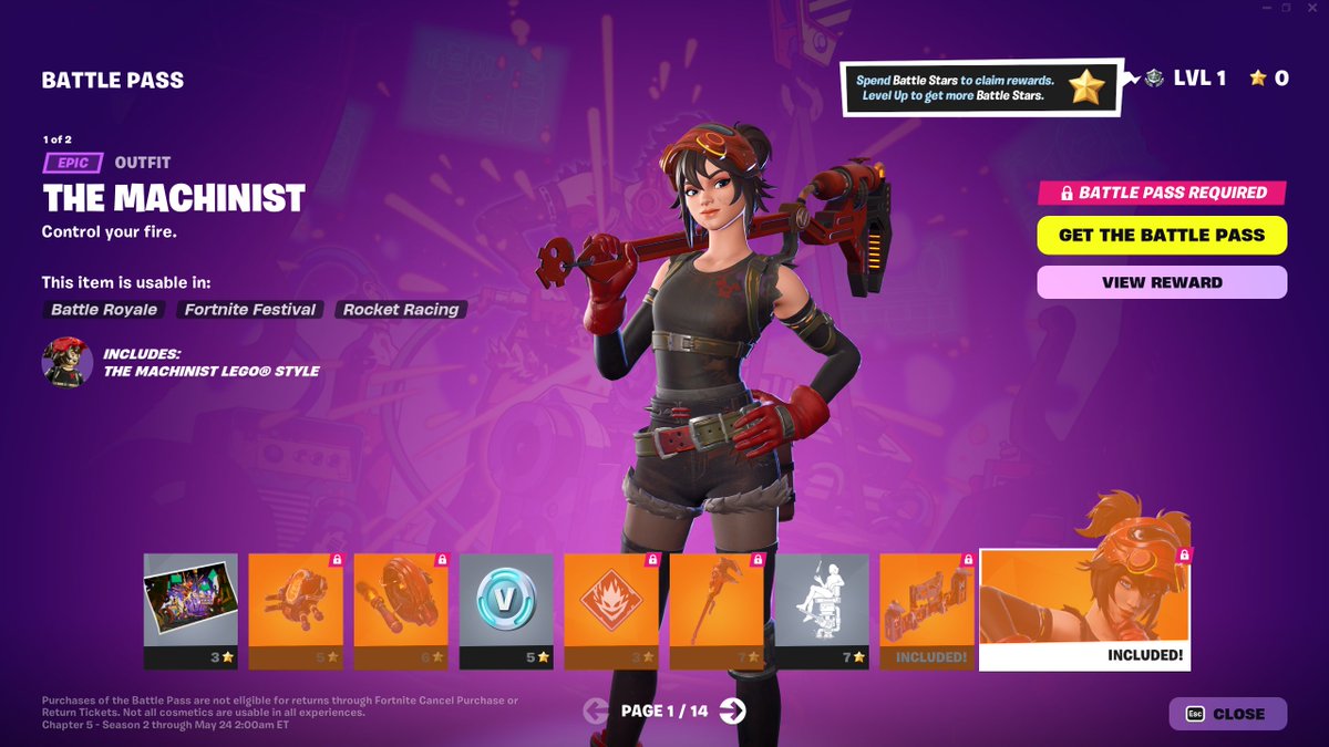 FireMonkey's tweet photo. Fortnite: Wrecked battle pass pages: https://t.co/FqjsffusaO