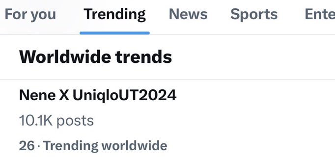 cat71171's tweet photo. ก้เทรนด์โลก🌍26ไปเลยค่าาลูกแม่🎉 อะตอมคิดถึงหนูมากนะ ได้โปรดรับอีเวนท์อีกเยอะๆลูก😆 

#withUT2024 Nene X UniqloUT2024 

@nnenevader @UniqloThailand https://t.co/5UyYlEfqoX