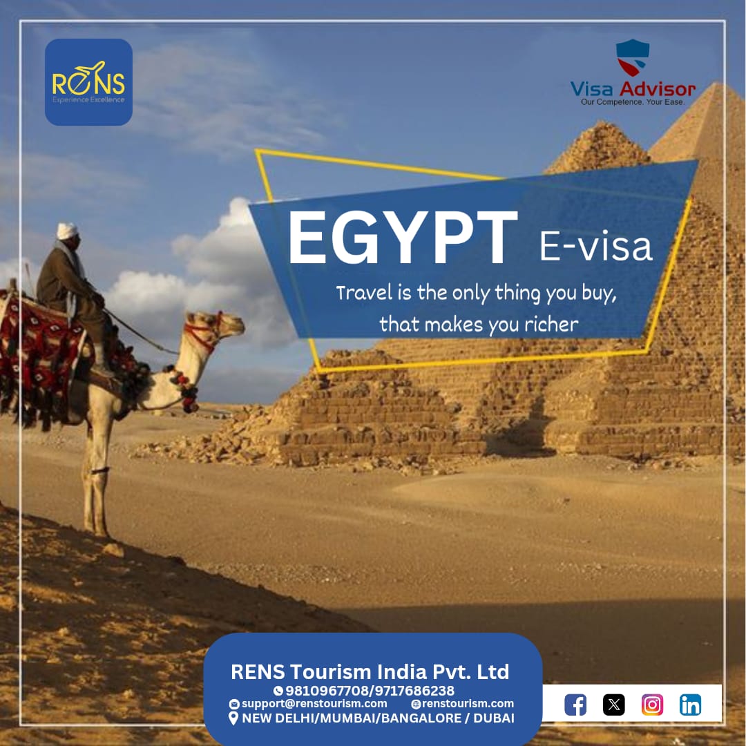 VisaAdvisor2's tweet photo. Dreaming of the pyramids and the Nile? Unlock the wonders of Egypt effortlessly with our E-Visa service. Apply now and get ready for an unforgettable adventure with Visa Advisor!
#VisaAdvisor #ApplyVisa #egyptvisa #egypttour #traveltoegypt https://t.co/GdV8zyGqqN