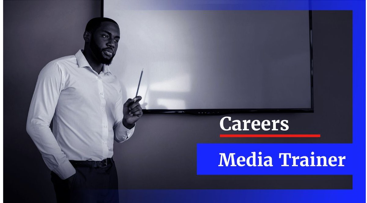 JOB OPPORTUNITY! @Code4Africa is looking for a full-time trainer specialising in media. Applicants need proficiency in fact-checking, investigative journalism, data journalism, or other areas that combine technology & media. Deadline: July 31. Details: buff.ly/3ULmdDp