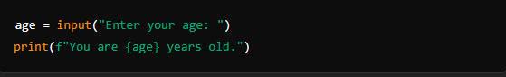 panashe_whisper's tweet image. 6. Formatting Output
> Use formatted strings for cleaner output. #Python #Coding #InputOutput #30SecondsPython