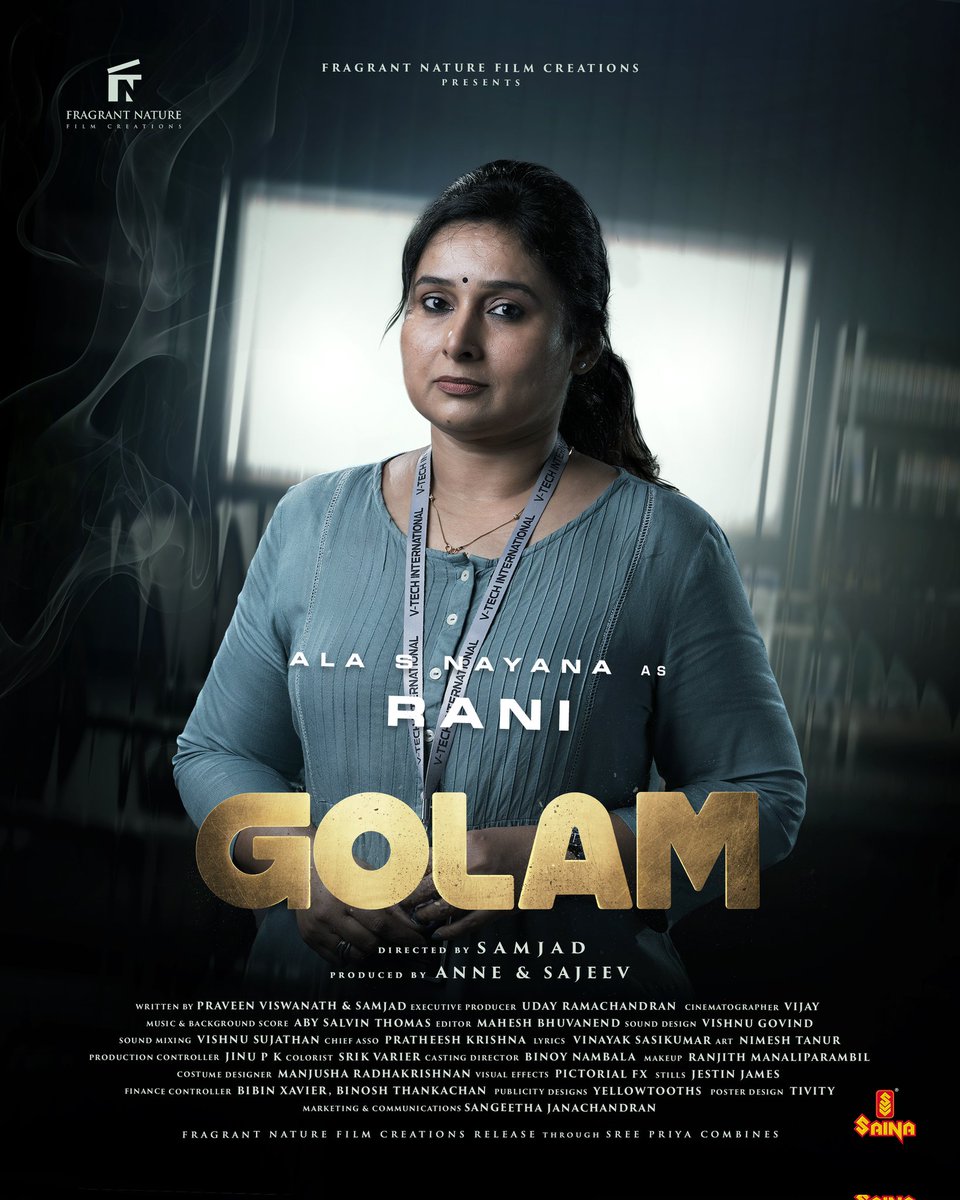 Ala Nayana as Rani💫 Golam coming soon to theatres near you!✨

#golammalayalammovie #fragrantnaturefilmcreations #annesajeev #sajeevpk #udayramachandran #ranjithsajeev #dileeshpothan #alencier #sidhique #kaarthikshankar #chinnuchandni #storiessocial