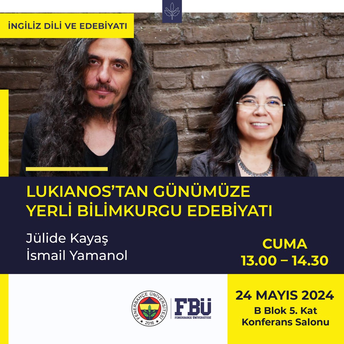 misircini's tweet image. Bugün İsmail Yamanol'la birlikte Fenerbahçe Üniversitesi'nde yerli bilimkurgu edebiyatı tarihi üzerine konuşacağız, bekleriz 🖖

@ismailyamanol @fbuniversitesi 

#bilimkurgu #lukianos #omelas