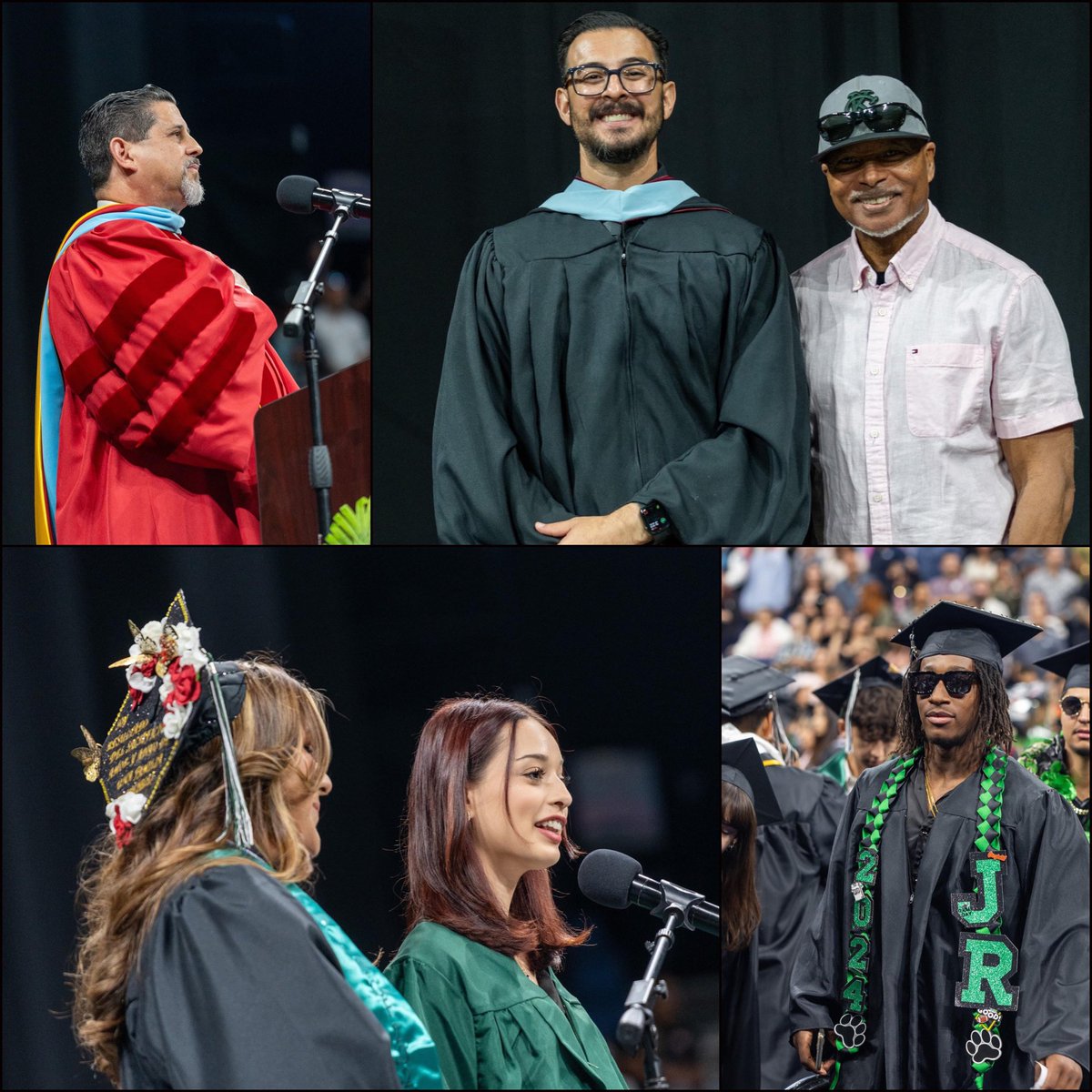 Cat graduations are the best graduations! 🎓💚🎉2️⃣0️⃣2️⃣4️⃣