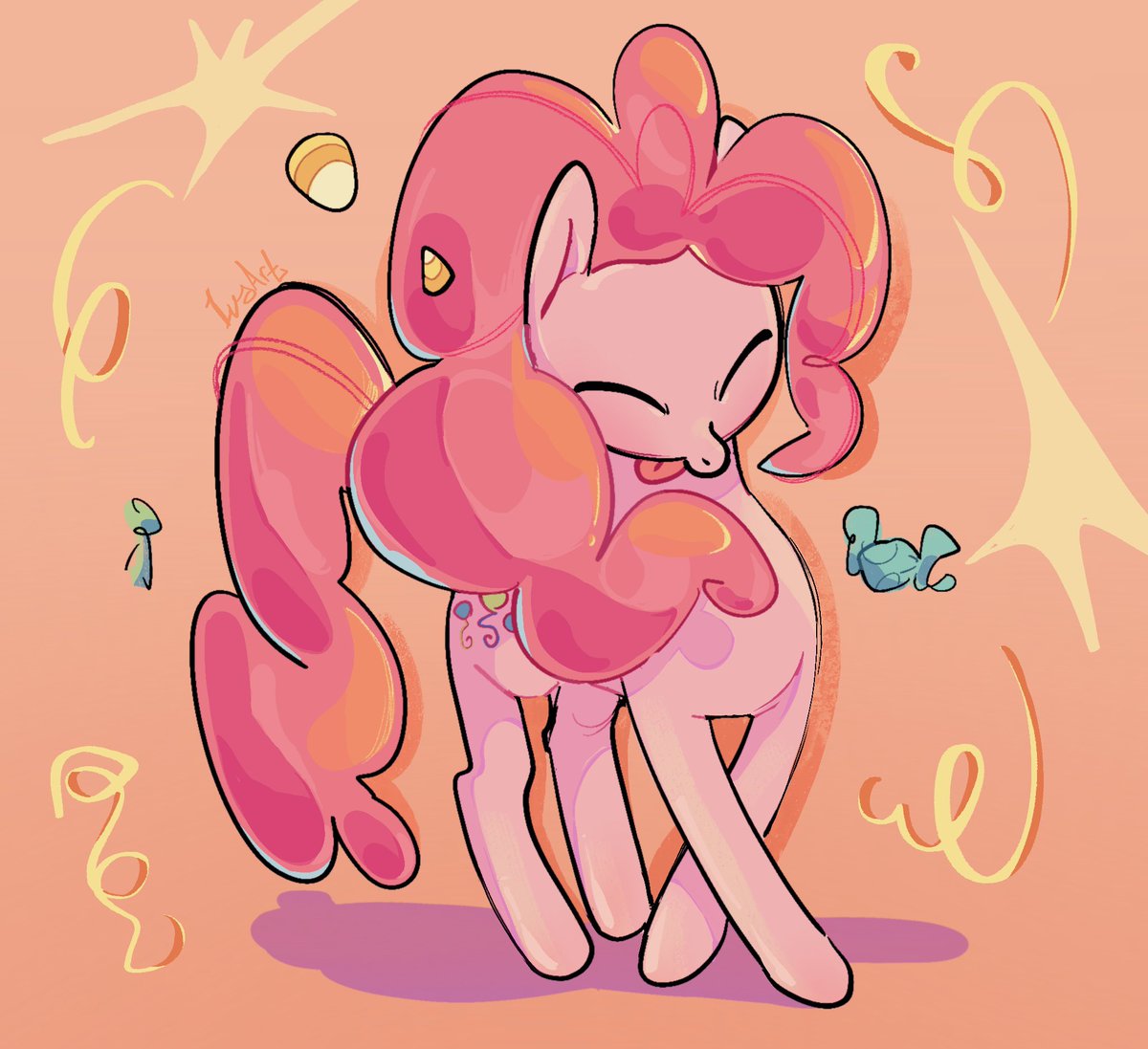 iveey_li's tweet photo. #mylittlepony #mlp #pinkiepie #mylittleponyfanart https://t.co/yzHEpFsmkt