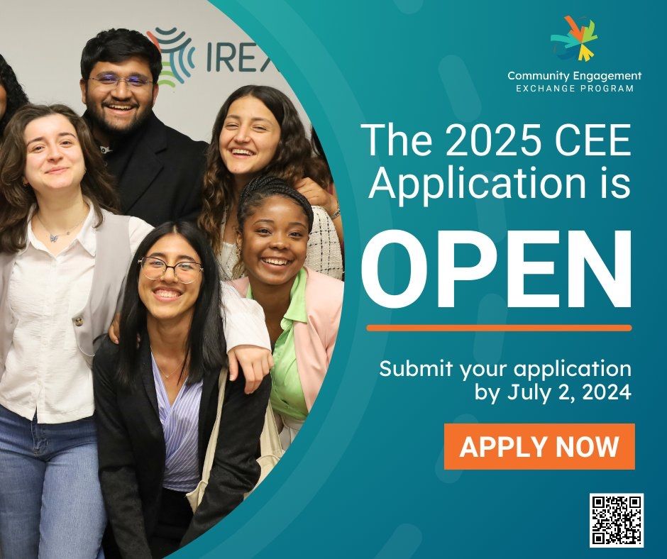 🌟 The 2025 Community Engagement Exchange (CEE) Program is now open! 📷 Link shorturl.at/knbI9 Benefits: J-1 visa support Round-trip travel to the U.S. Monthly allowance Health benefits 📷#Leadership #CommunityEngagement #CEEProgram #CivicEngagement