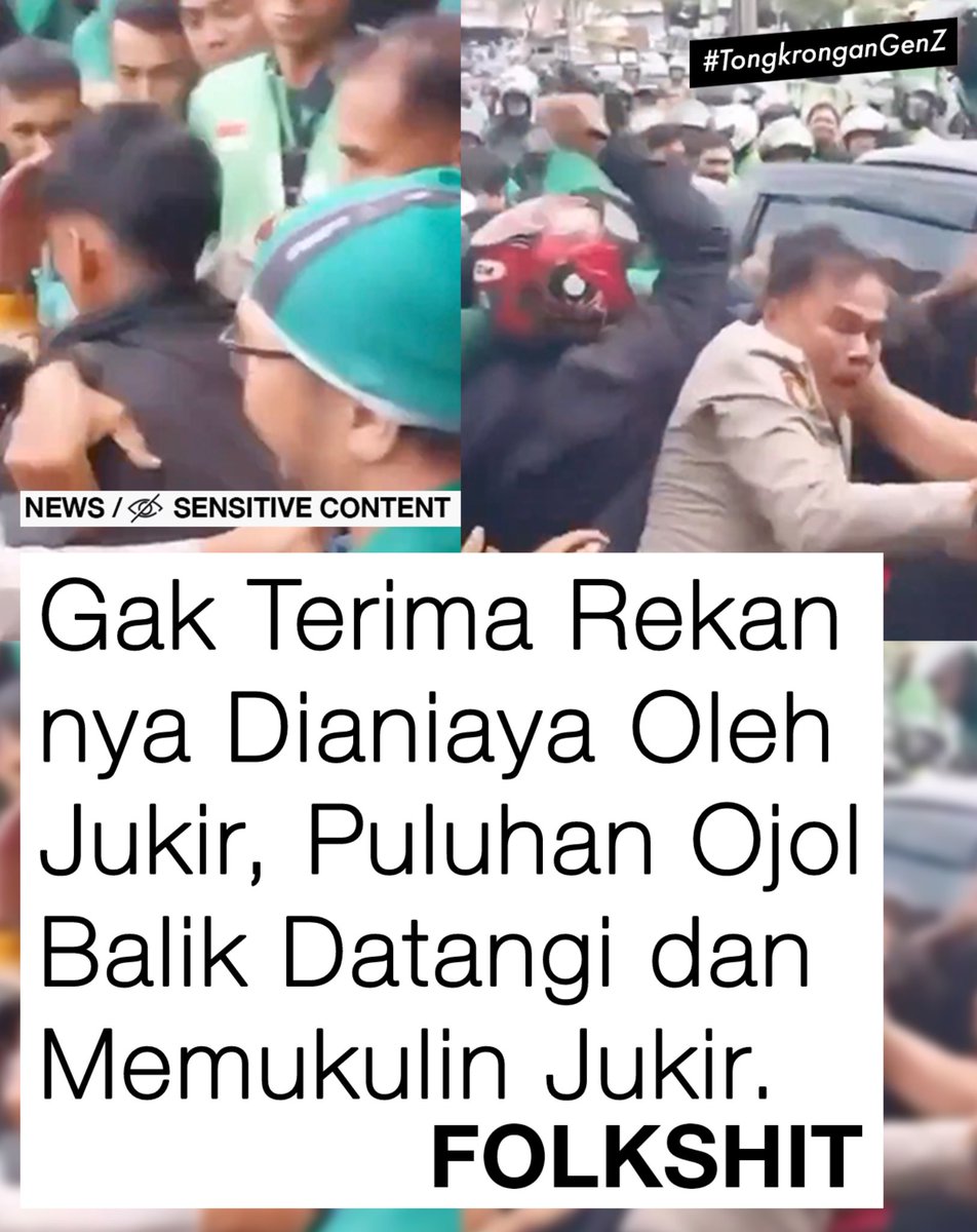 folkshittmedia's tweet photo. POLISI SAMPE KEWALAHAN 😳 https://t.co/J6E4V67rFx