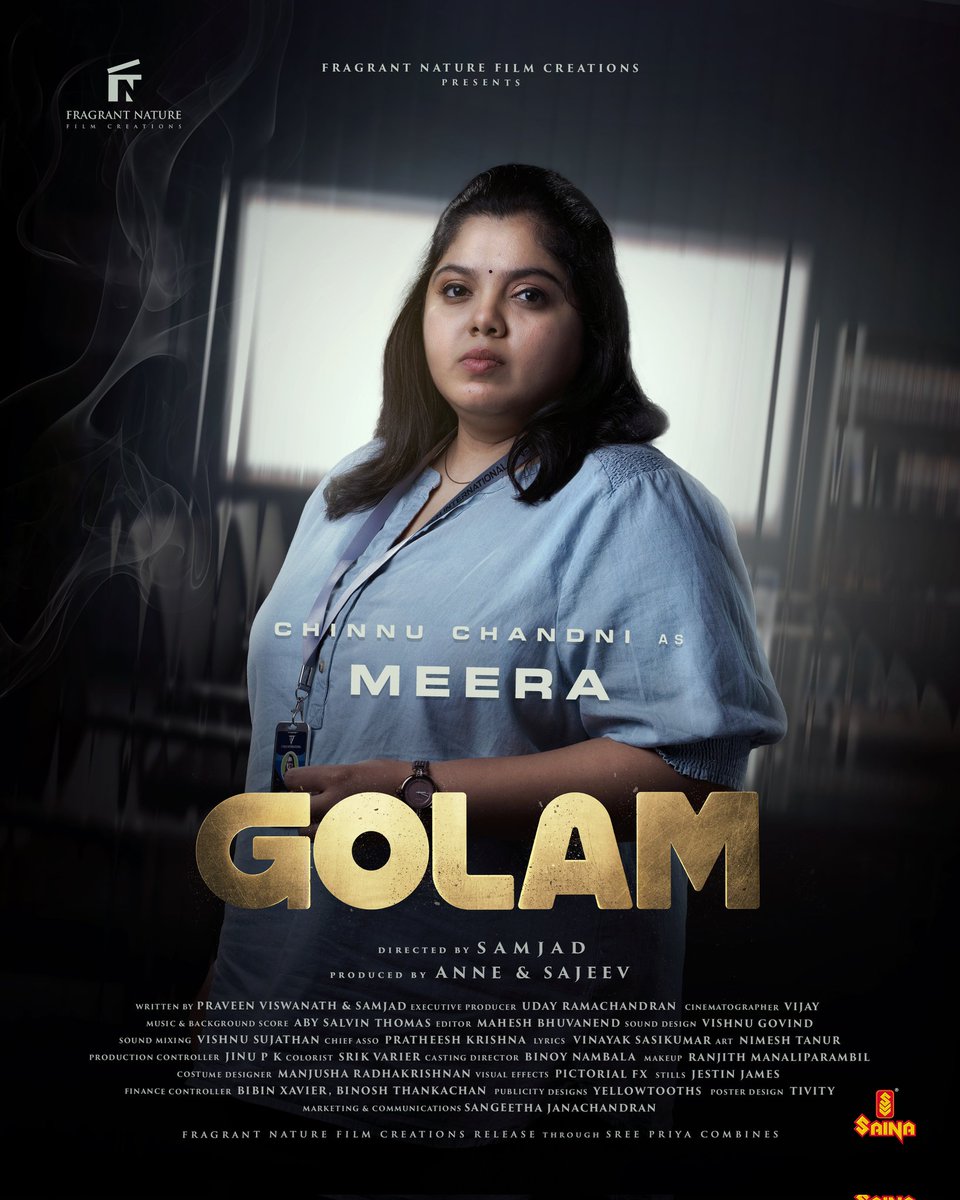 Chinnu Chandni as Meera💫 Golam coming soon to theatres near you!✨

#golammalayalammovie #fragrantnaturefilmcreations #annesajeev #sajeevpk #udayramachandran #ranjithsajeev #dileeshpothan #alencier #sidhique #kaarthikshankar #chinnuchandni #storiessocial