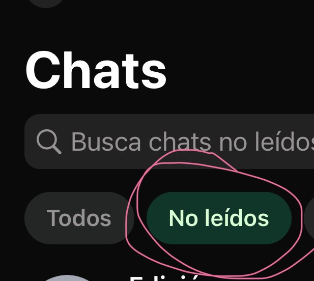 crybabydafnne's tweet photo. por fin whatsapp pensó en mi en los que no contestamos chats😍😍 https://t.co/76m3iWNDc1