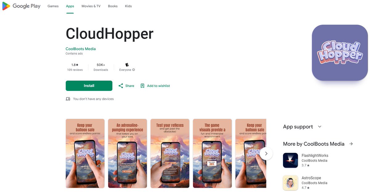 EvelynRobe60772's tweet image. Boosting my online privacy game with installand Play in the CloudHopper App .Welcome to the game that puts yourstrategic tapping skills and reflexes to the test.#CloudHopper#CloudComputing#DigitalTransformation#CloudServices#TechInnovatio#DataSecurit#HybridCloud#MultiCloud