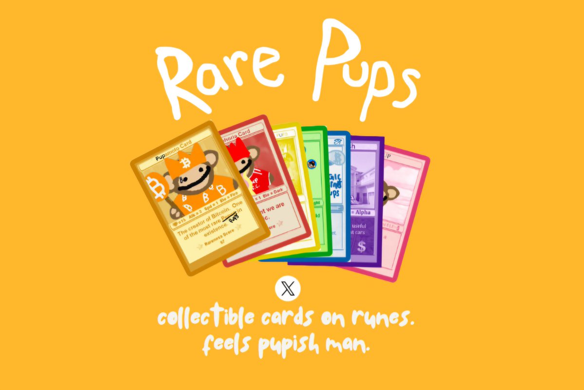 cryptonub_'s tweet image. Your bullish on bitcoin puppets &amp;amp; Pups•World•Peace. But Rare Pups by @nishseq is the real alpha.

If you don't believe me or don't get it, I don't have time to try to convince you, sorry.