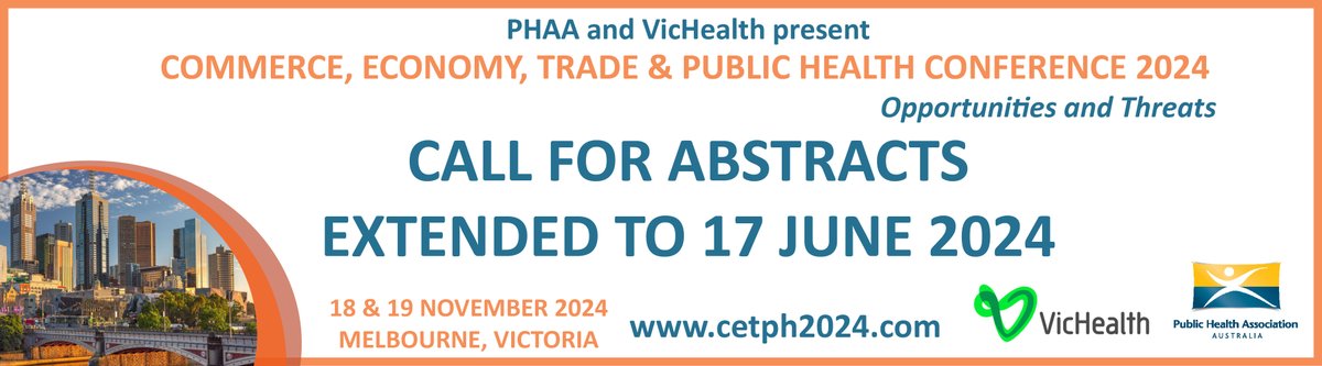 Which brings us to announce that the call for abstracts to the inaugural #CETPH2024 conference is extended to 17 June. 'Wellbeing economies & other alternative economic systems' is a theme of the conference + NENA's @MichelleMaloney will be a speaker (see, perfect segue) (5/5)