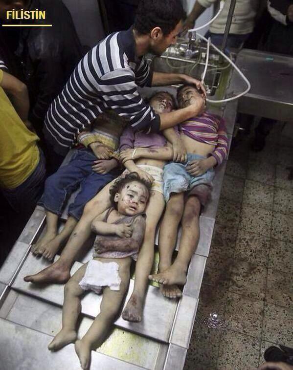 Tüm camileri bombalanmış çocukların yarısı öldürülmüş halkının tamamı aç brakılmış Gazze’den Hayırlı cumalar