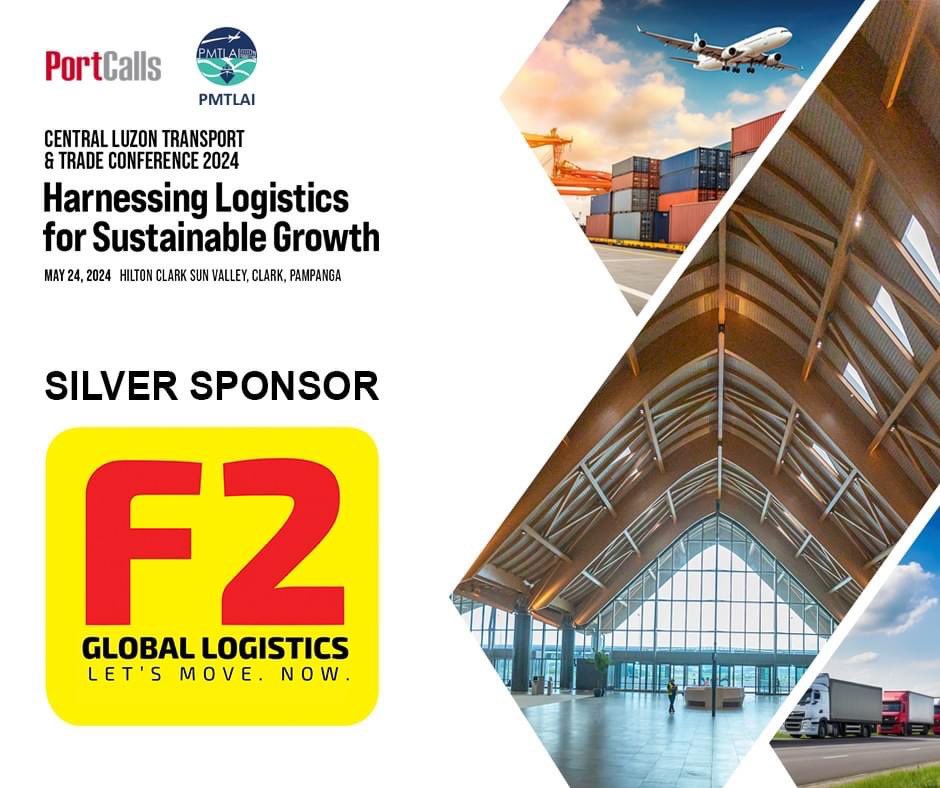 F2LogisticsPh's tweet photo. F2 Global Logistics, Inc. supports The Central Luzon Transport and Trade Conference 2024 with the theme: Harnessing Logistics for Sustainable Growth.
#F2Delivers
#LetsMoveNow
Photo by: Portcalls https://t.co/w75yv5HLjE