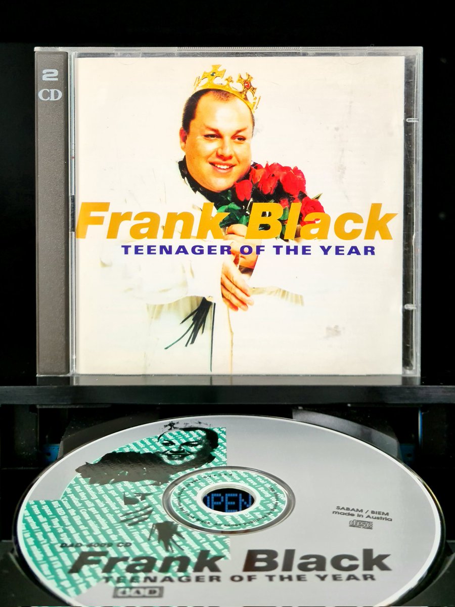 🗓️ 30th anniversary! (May 24, 1994)
💿 Frank Black - Teenager of the Year
🎶 I thought about my space, and I really got me down/ I got me so down, I got me a headache/ My heart's crammed in my cranium, and it still knows how to pound
#FrankBlack