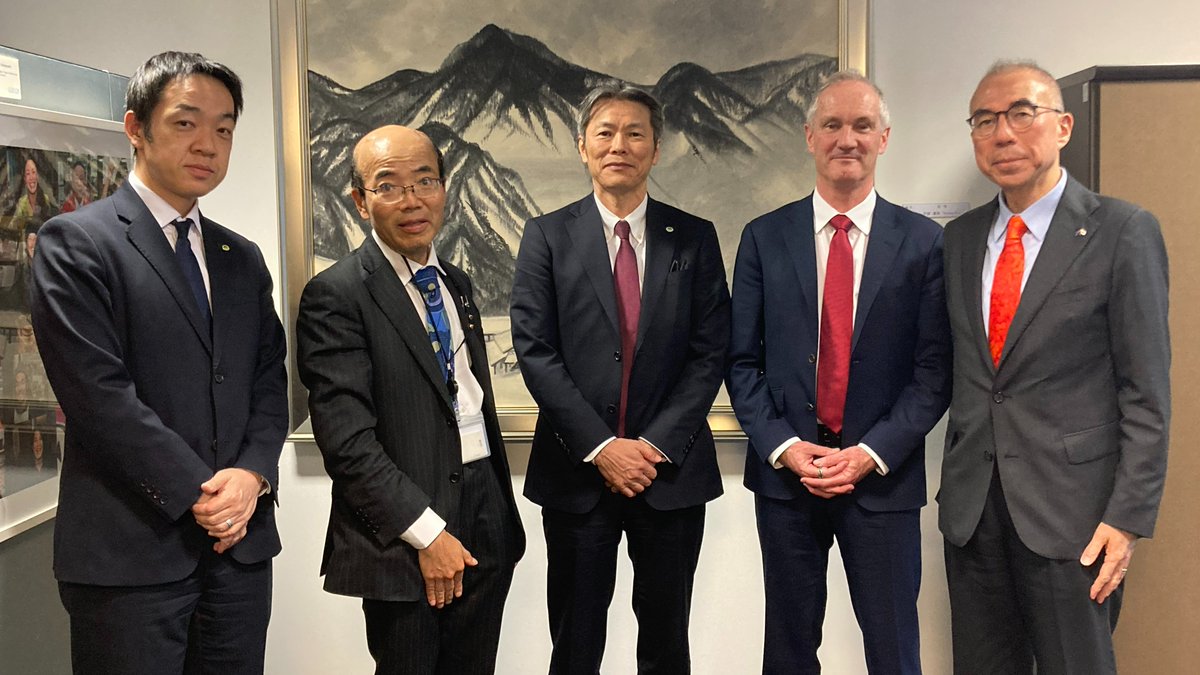 'I congratulated Tas Premier @jeremyrockliff on the significant progress of the Marinus Link project between Tas & Vic⚡️contributing to #netzero. Its advanced HVDC tech will be supplied by @hitachienergy. Another step in 🇯🇵🇦🇺 future energy cooperation🤝' -Amb Suzuki