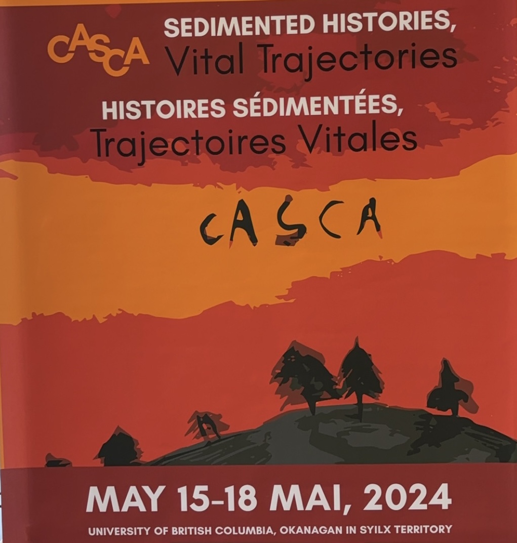 Last week was the Canadian Anthropology Society conference at UBC Okanagan on Syilx territory. I am grateful to have had the opportunity to attend CASCA because I met many great people, and presented a section of my MA research!