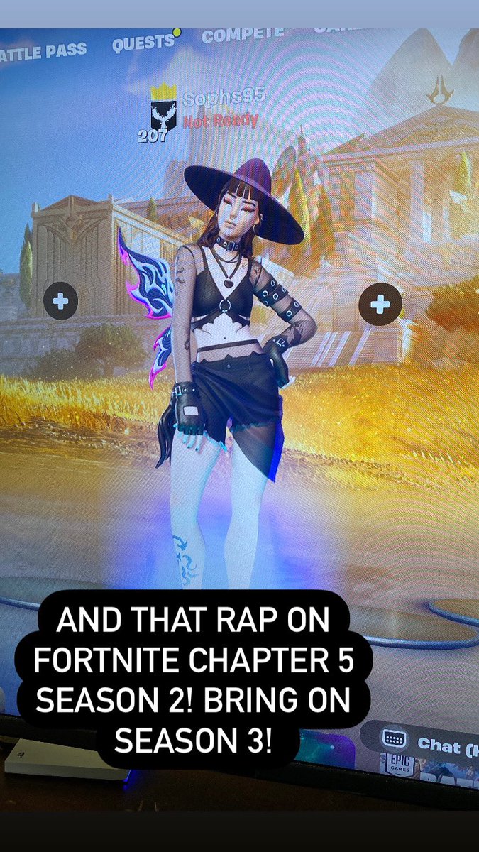 sophs_moran's tweet image. And that rap on Fortnite chapter 5 season 2! Bring on season 3! #fortnite #chapter5season2