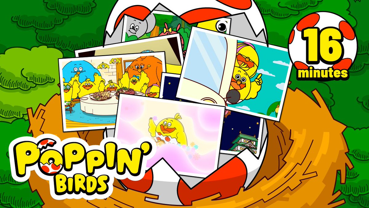 poppin_birds's tweet photo. The drop will be today at 11:00.  (PST) #POPPINBIRDS #POPPIN_BIRDS #nurseryrhymes #children #music #education #family https://t.co/hsB36wYt9o https://t.co/AVzVm6VhvS