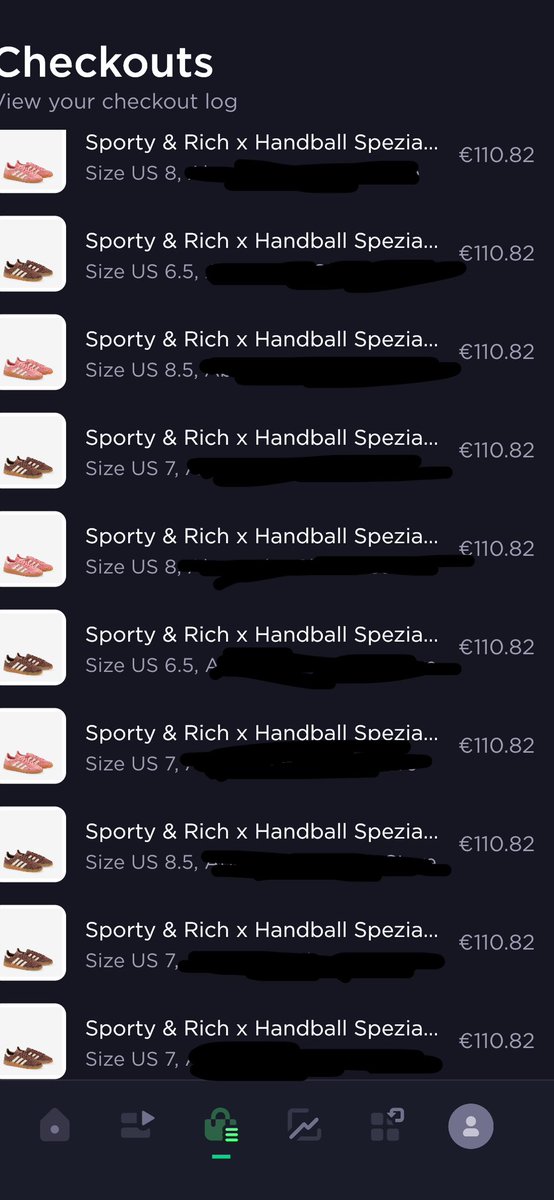 Max_Nckl's tweet photo. Last success of Wales Bonner and Sporty &amp; Rich

Big thanks to
@EscapeNotify 
@BoilingProxies 
@Cybersole https://t.co/YKjZw20456
