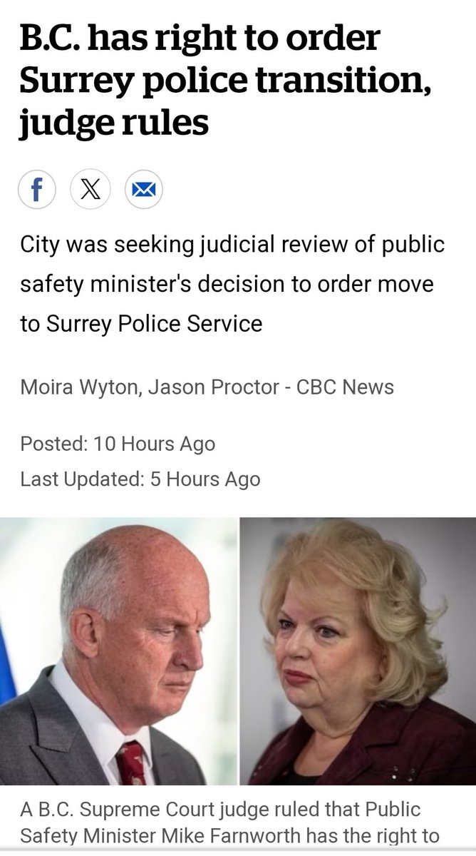 Brenda, can you wake up now from your dream? Pinch yourself. What a waste of tax payers dollars. Most stupides Mayor ever. Shame on you and shame on those who support you. Pathetic. Glad on the ruling . @Dave_Eby @CityofSurrey @brendalockebc @safesurrey2018