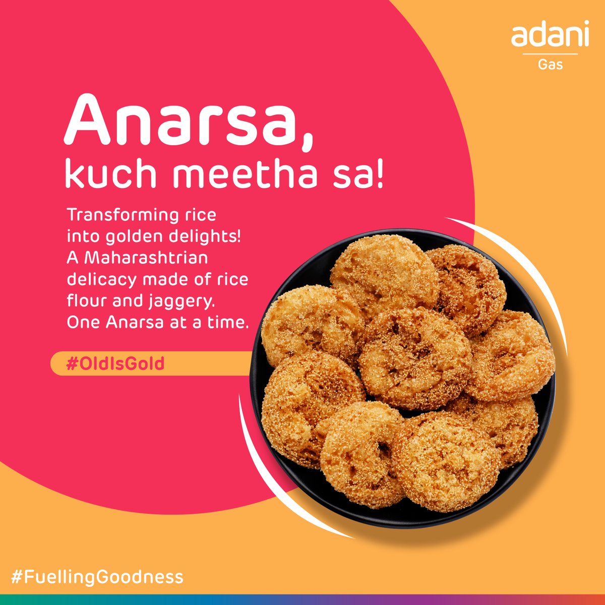 Adani_Gas's tweet photo. From soaking to frying, each step adds magic to these homemade Anarsas!🌟Try out this traditional recipe for a sweet treat that's worth the wait.

Share your forgotten recipe below detail and win a lucky prize. 

Contact - atglbrandfuel@adani.com

#OldIsGold #Anarsa #PNG #ATGL https://t.co/F78WIzmDWq