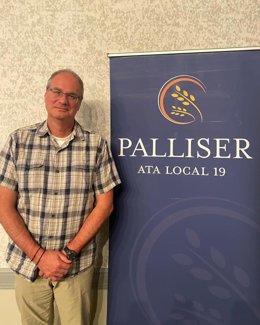 Congratulations to new Local President Phil Uren