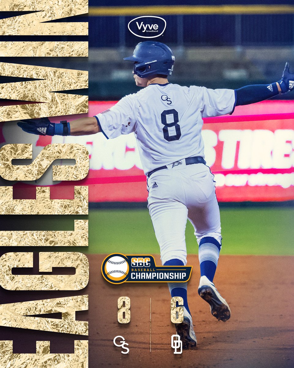 GSAthletics_BSB's tweet photo. EAGLES MOVE ON!

#HailSouthern https://t.co/E2keJbkmuE