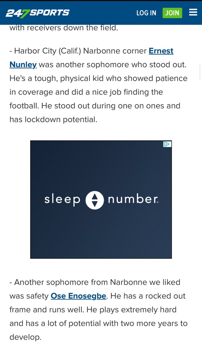 Thank you <a href="/GregBiggins/">Greg Biggins</a> for recognizing our ‘26 DBs. 3-Star CB <a href="/rebel__ern/">ERNEST NUNLEY</a> &amp; 3-Star Safety <a href="/Ose_Enosegbe/">3⭐️ ATH Ose Enosegbe🇳🇬</a> 

#BB4L