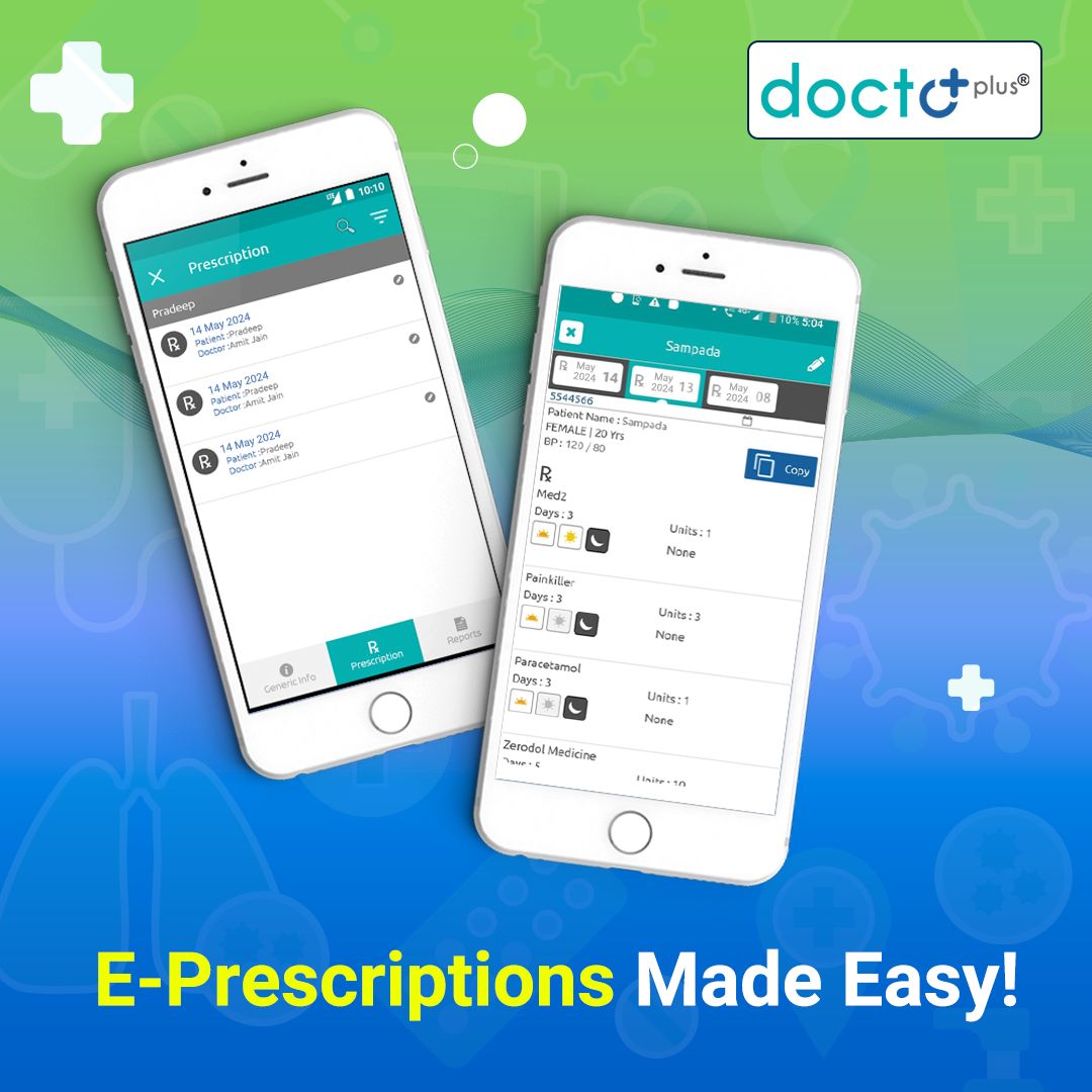 PlusDocto's tweet image. Generate digital prescriptions using the DoctoPlus® app!
Download the App Now: buff.ly/404962y
Visit the website: doctoplus.in
#DoctoPlus® #DigitalClinic #book #Digitizedprescription #Clinics #OPD #app #BookingAppointment #FuturisticApplication #patients