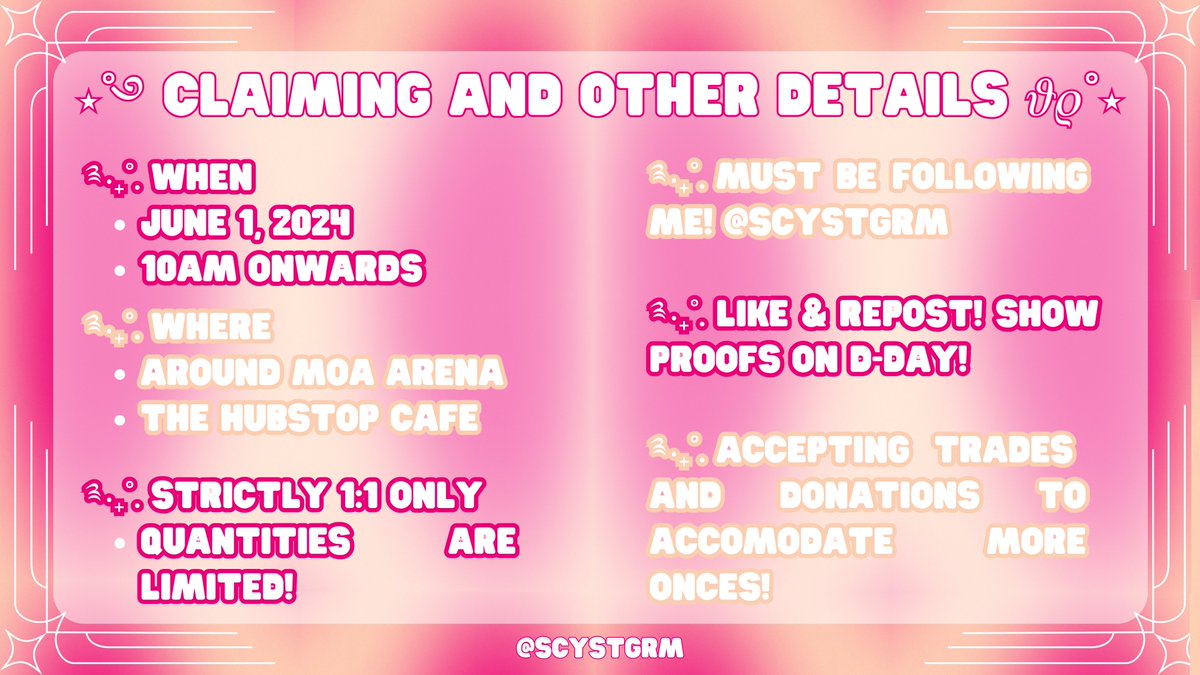 kurofleur's tweet image. TWICE x OISHI SNACKTACULAR FANMEET HAND BANNERS FAN SUPPORT 

1:1 ONLY. limited quantity!
See last photo for more details!
Donations are HIGHLY appreciated!

#TWICExOishiSnacktacularFanMeet #TWICE #트와이스