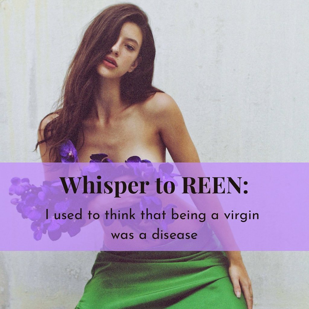 By the time I was in my mid-twenties, my virginity had become a burden, a source of frustration and self-doubt. It wasn’t that I was desperate to lose it, but I wanted to move past this roadblock in my dating life.

The link to the full story: 

reenmag.com/whisper-to-ree…