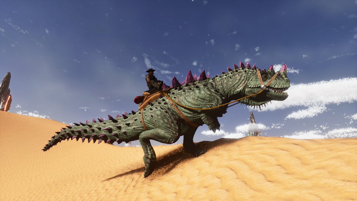 AntwonRough's tweet photo. Some of my favorite screenshots I've gotten so far on #ScorchedEarth #ARKPhotoMode #thread https://t.co/uusZ9tuZII