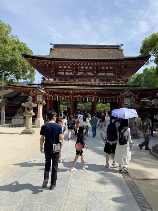 名古屋から福岡に飛んで、大宰府天満宮に行って来ました。 