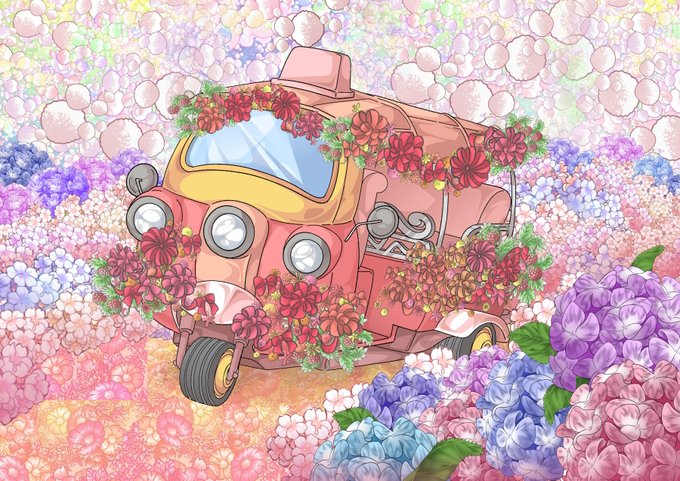「bouquet pink flower」 illustration images(Latest)