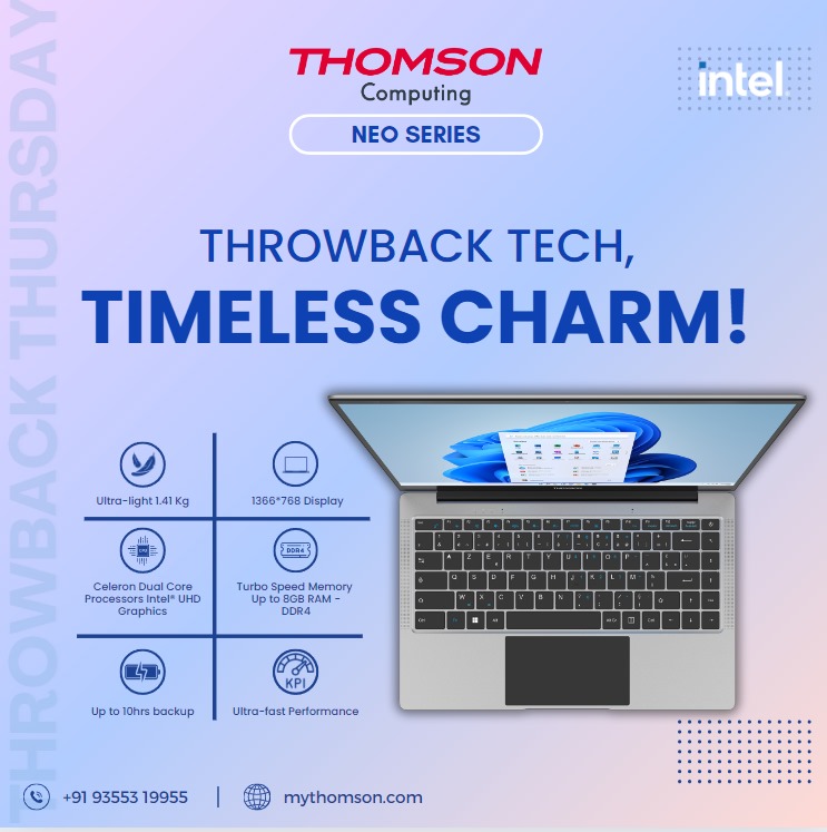 Journey back in time with us as we celebrate the classic designs and iconic moments of vintage technology. From the bulky builds to the groundbreaking innovations, these tech treasures paved the way for the sleek and powerful devices we use today.  🕰️💻✨

#makeinindia #TechLife