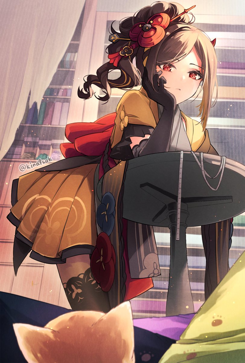 DailyGenshinArt's tweet photo. Chiori from Genshin Impact. https://t.co/69DI3NIyY5