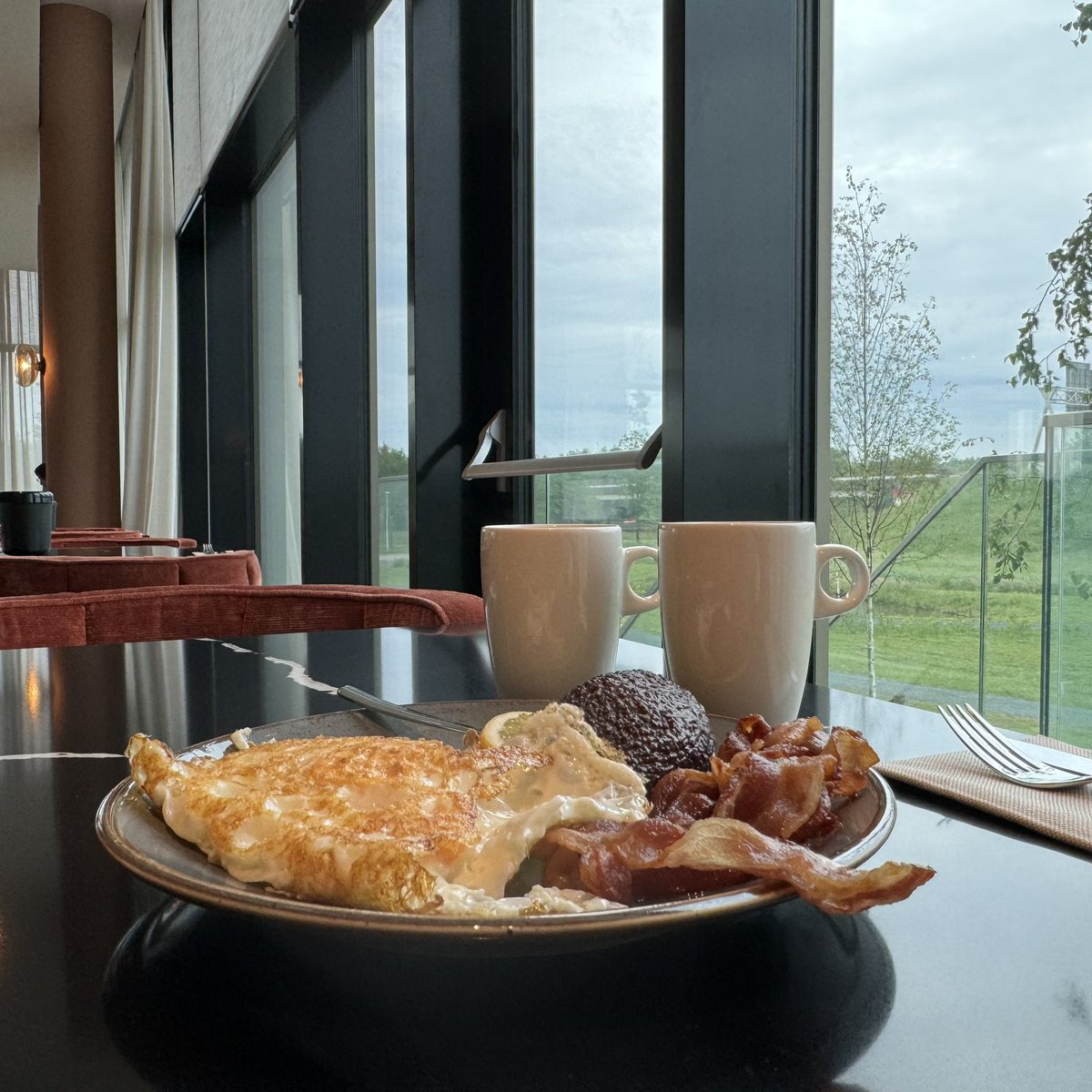 #hotelontbijtje...

#myview #hotel #vanderValk #vanderValkhotel #vanderValkBest #hotelBest #Best #Eindhoven
.
#food #foodporn #foodphotography #breakfast #breakfasttime #coffee #eggs #noscrambledeggs #sunnydideup #bacon