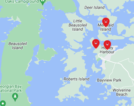 DocksideExcurs's tweet photo. You are here 
#GeorgianBay #boating #DocksideExcursions https://t.co/BHX9wevo9g