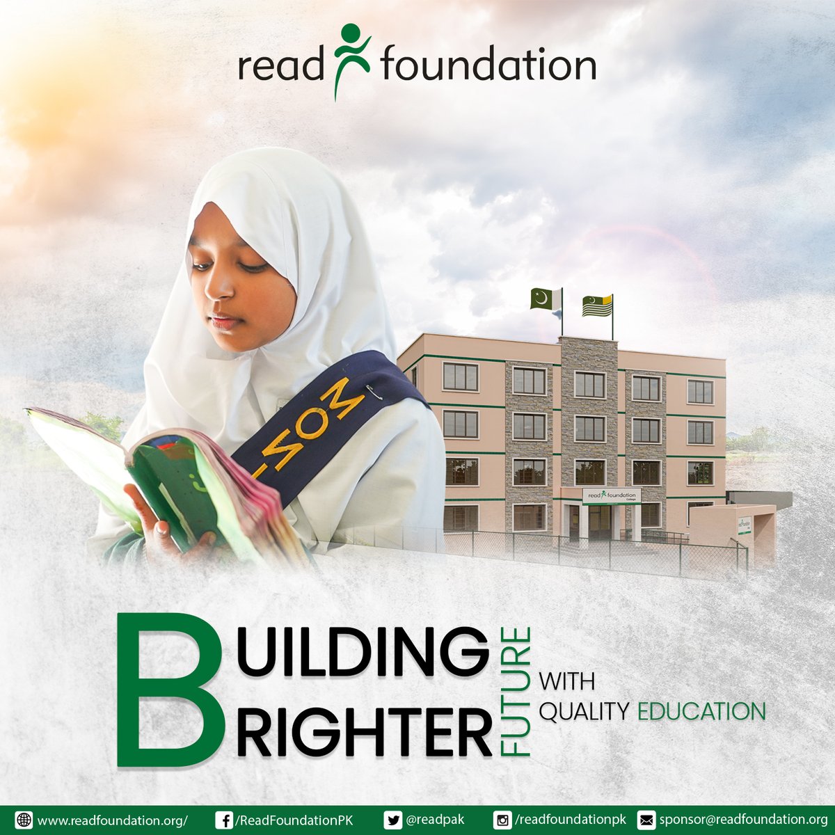 Empowering minds through quality education is the cornerstone of building a bright future. Let's promote quality education and sustainable growth. #READFoundation #education #society #progress