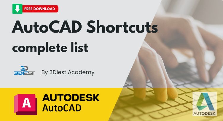 3diest's tweet photo. AutoCAD command feature makes it so fast and efficient.

Hundreds of commands can help while designing and drafting.

Here is the list of AutoCAD shortcuts that you can download for free.

Link to download : https://t.co/mqNukRjEa3

#AutoCAD #Shortcuts #Autodesk https://t.co/hy9DR3XgZJ