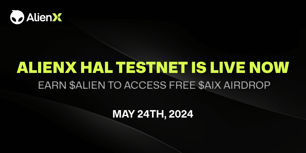 👽⛓️ALIENX HAL TESTNET DROP NOW ██████████ 100% hal.alienxchain.io/quest - Mint your HAL Pioneer Badge - A 3-weeks journey to earn $ALIEN - Grab the free $AIX Airdrop! Read more🧵 medium.com/@ALIENXchain/a…