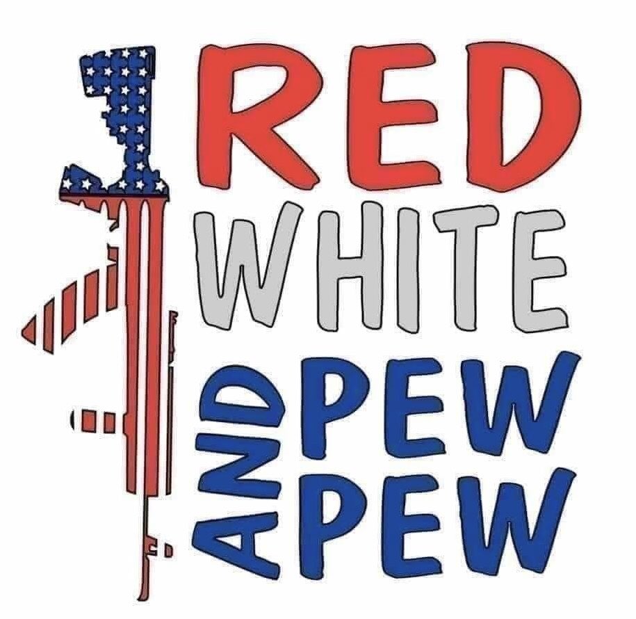 The red, white and blue it’s about to turn into 👇🏻👇🏻👇🏻! Stay strapped my friends! 🇺🇸🦅♥️