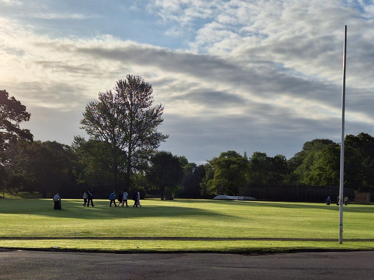 A dedicated few heading off to the nets for an early morning, pre-breakfast training session with Mr Forbes. A beautiful morning for it #HazlegrovePrep ##HazlegroveBoarding #ILoveBoarding