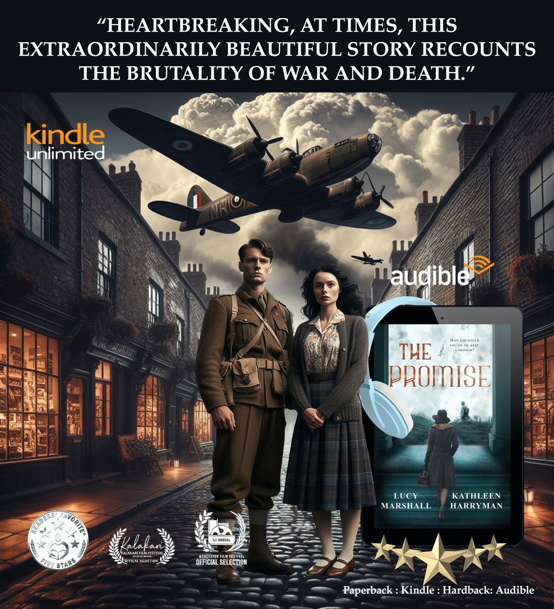 #BookReview “A compelling, well-crafted, gripping story that engages the reader from start to finish.' #KindleUnlimited #Paperback #Kindle #Audible buff.ly/30SIMZD #romance #histfic #historicalfiction #war #WW2 #military #medical #IARTG #HistoricalRomance
