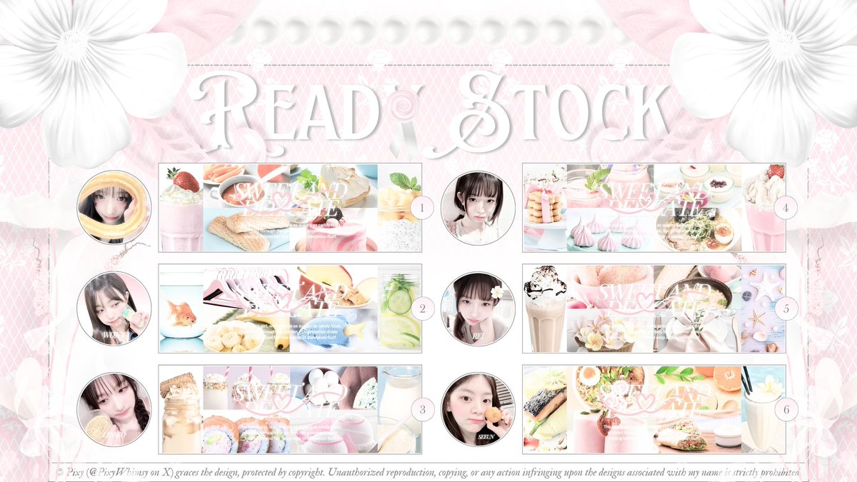 PixyWhimsy's tweet image. a repost will be dearly-cherished! 🍨

hello, pixies! disini pixy punya 12 layout ready stock lucu yang bisa dijemput dengan cara sebut nomornya melalui dm ya! 🤍 untuk harga all layout itu 12.000 dan bisa payment all e-wallet melalui qris! #zonauang
