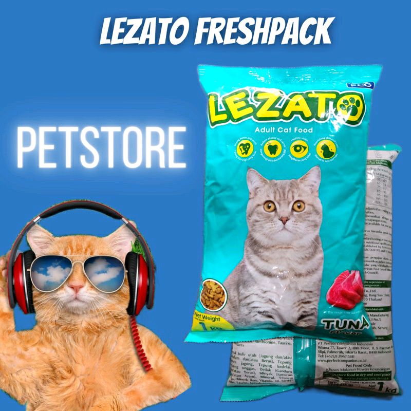__iDaa_'s tweet image. Cek LEZATO 1 KG Freshpack Makanan Kucing Adult dengan harga Rp19.750. Dapatkan di Shopee sekarang! #makanankucing #racunshopee  s.shopee.co.id/6APJt3LVqA?sha…