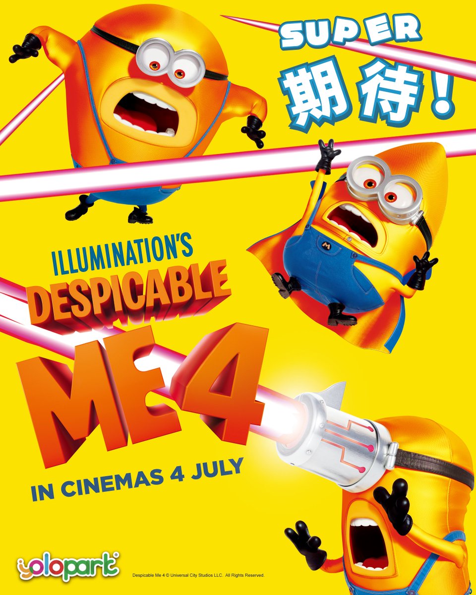 Bello! 🍌
The new AMK Series model kits are about to be launched~
The next one is: The Mega Minions! 🌟

#AMKSeries #MegaMinions #DespicableMe4 #ModelCollection #ToyLaunch #YOLOPARK #Toys #Mel #Tim #Dave #Gus #Jerry #PreOrderNow #ModelKits