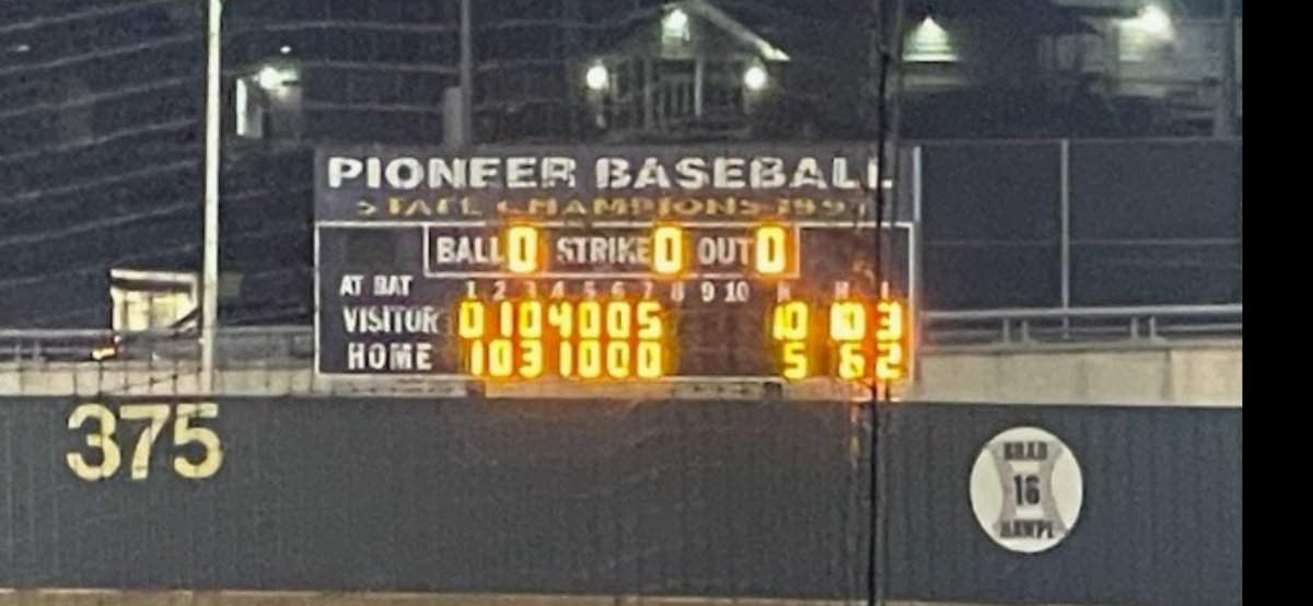JulieSeifert8's tweet photo. Great WIN for @jjphsbaseball tonight! Game 2 tomorrow at home. @JJPearceHS #buildingmUStangs https://t.co/zFHW8rmffr