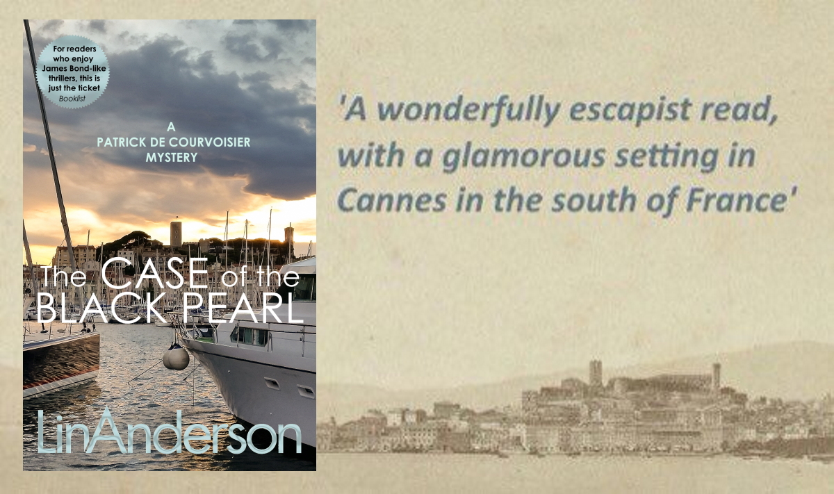 THE CASE OF THE BLACK PEARL - Cannes Film Festival star vanishes with fabulous black pearl viewBook.at/TheBlackPearl #Cannes #Mystery #Thriller #LinAnderson #IARTG #KU